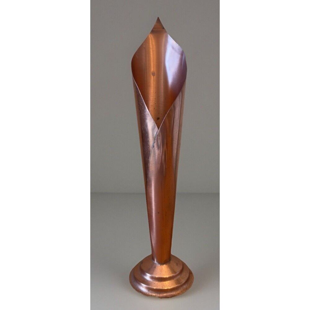 Vintage Royal Sable Copperware Vase Urns. Copper Crafts Lld. Made In Zambia